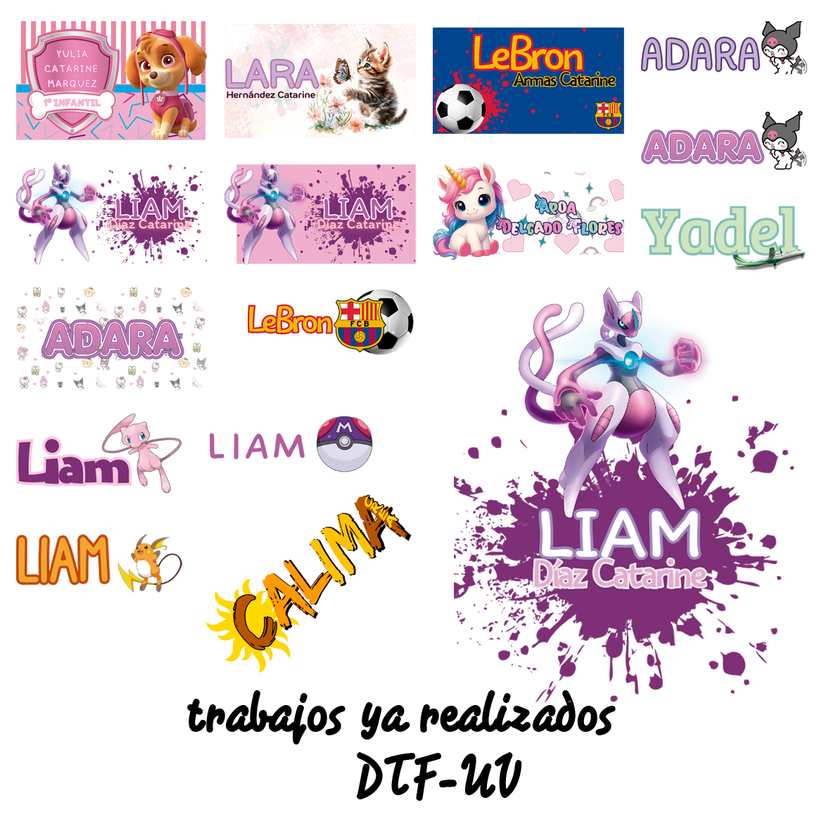 🌟 PACK PREMIUM – Todo marcado, todo personalizado