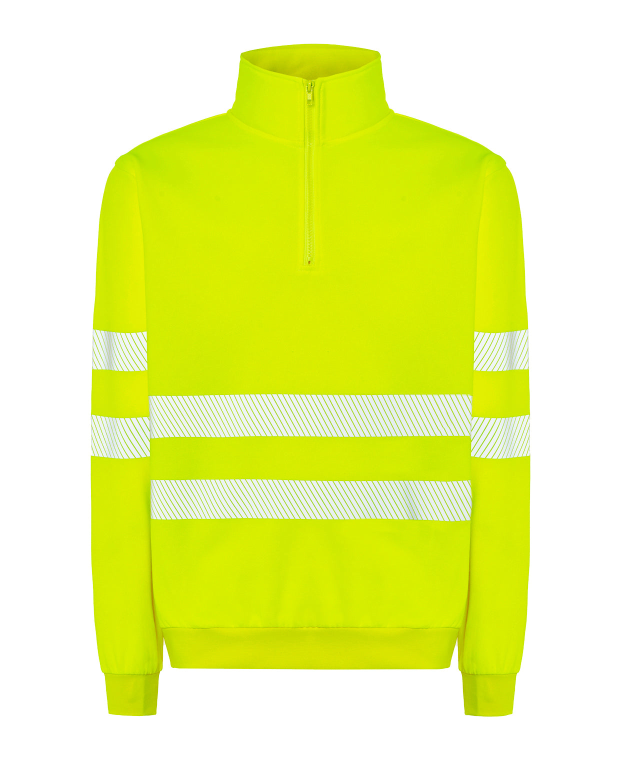Sudadera Media Cremallera - Gold Fluor