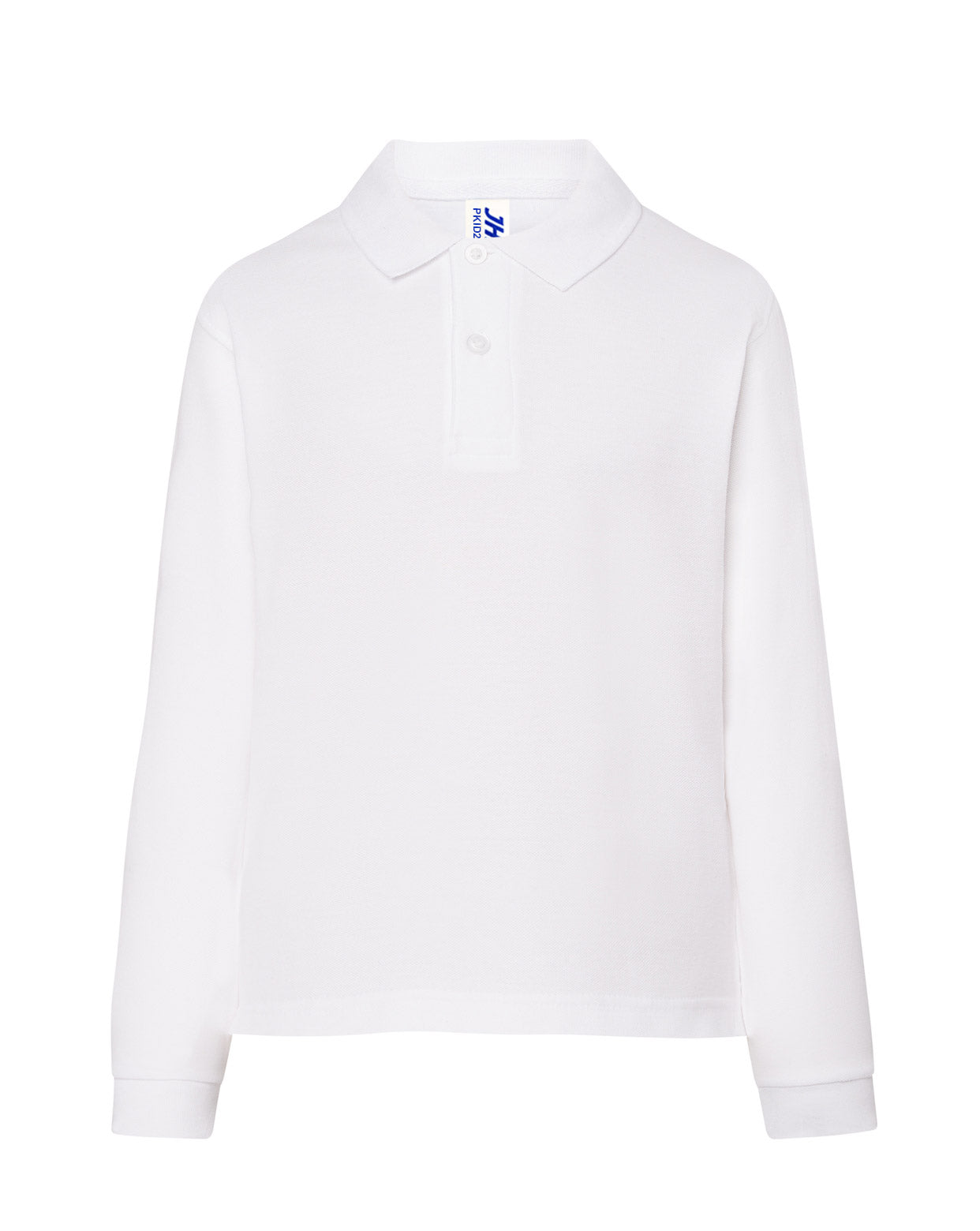 Polo LS Kid - White