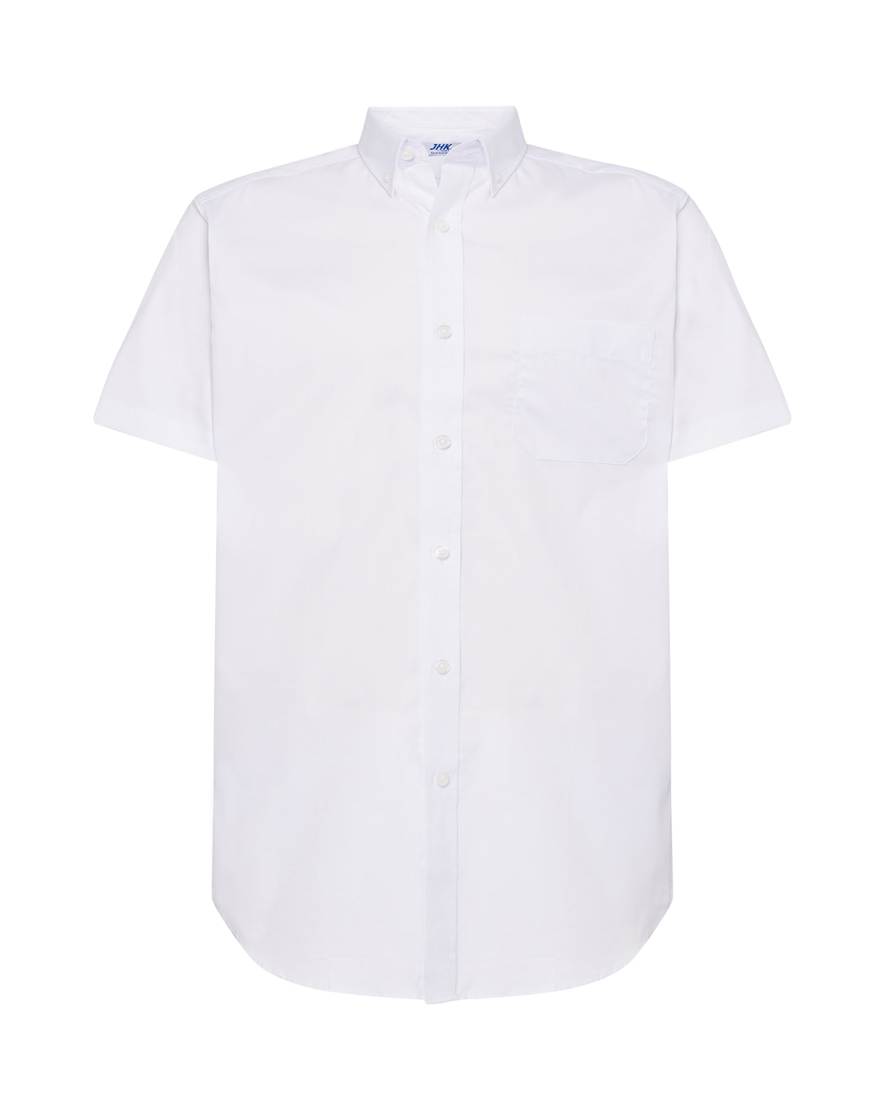 Casual & Business Ss Shirt Oxford - White