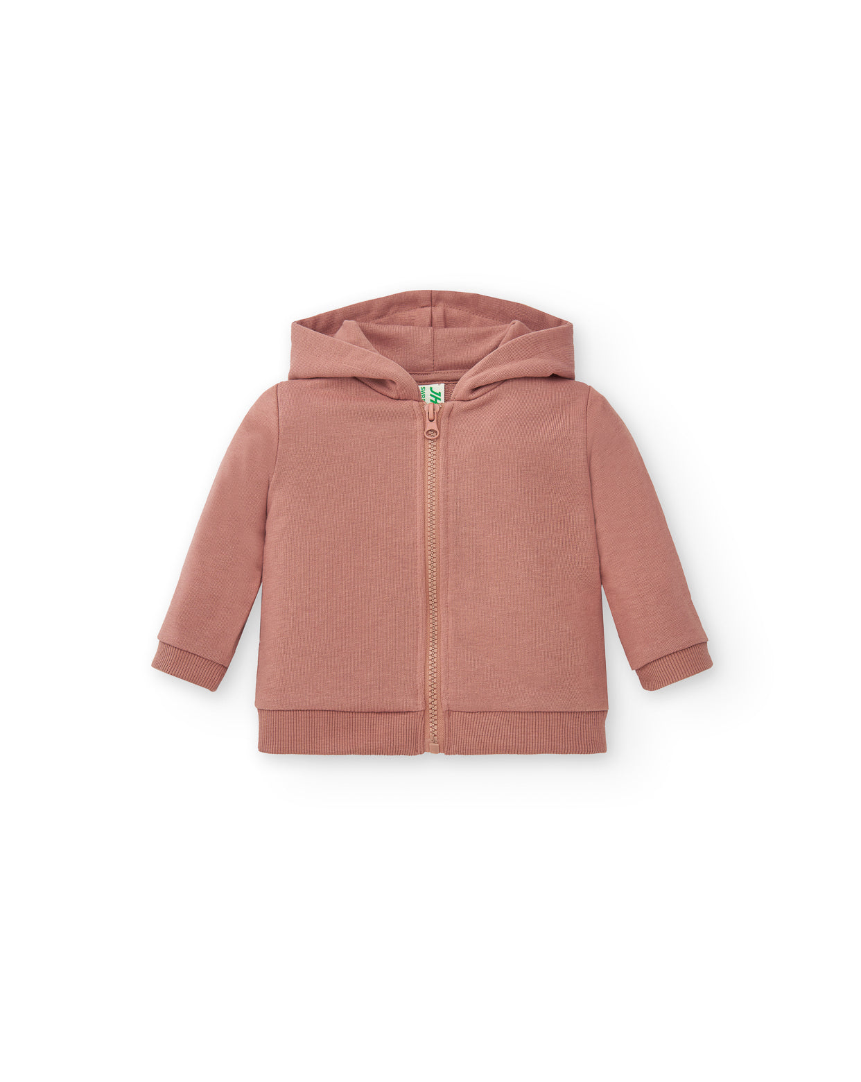 Baby Hooded Sweatshirt - Pink Vintage
