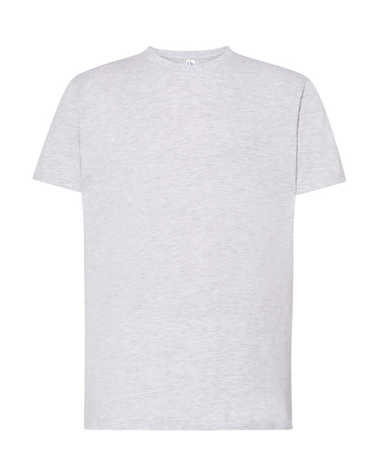 Regular Combed T-Shirt - Ash Melange