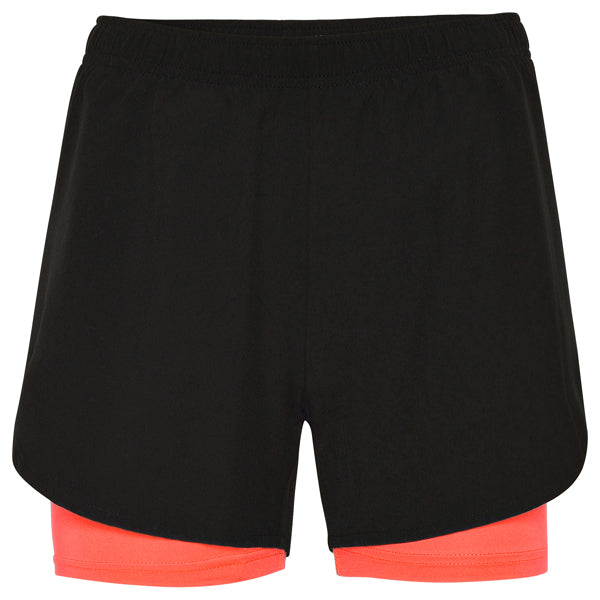 LANUS - NEGRO/CORAL FLUOR