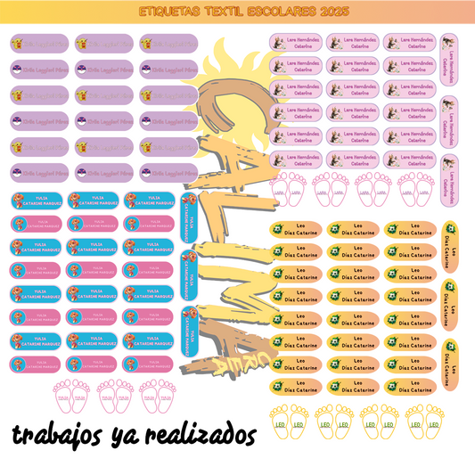 🌟 PACK PREMIUM – Todo marcado, todo personalizado