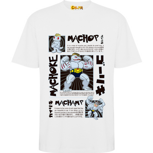💪 Camiseta Oversize – Machamp Power - Adultos