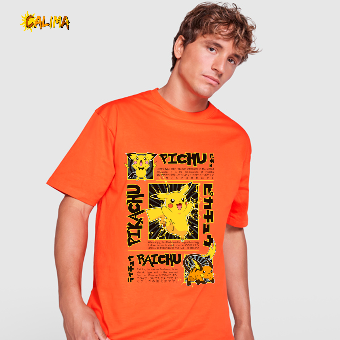 ⚡ Camiseta Oversize – Pikachu Spark - Adultos
