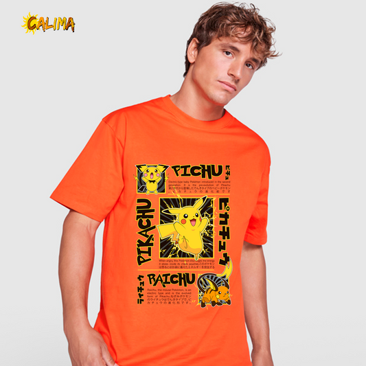 ⚡ Camiseta Oversize – Pikachu Spark - Adultos
