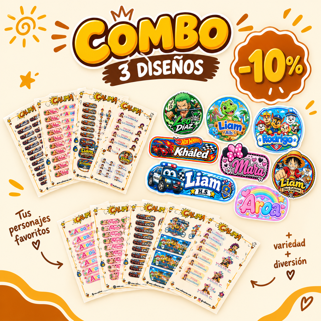 Combo Completo Vuelta al Cole: DTF Textil + DTF-UV + Vinilo