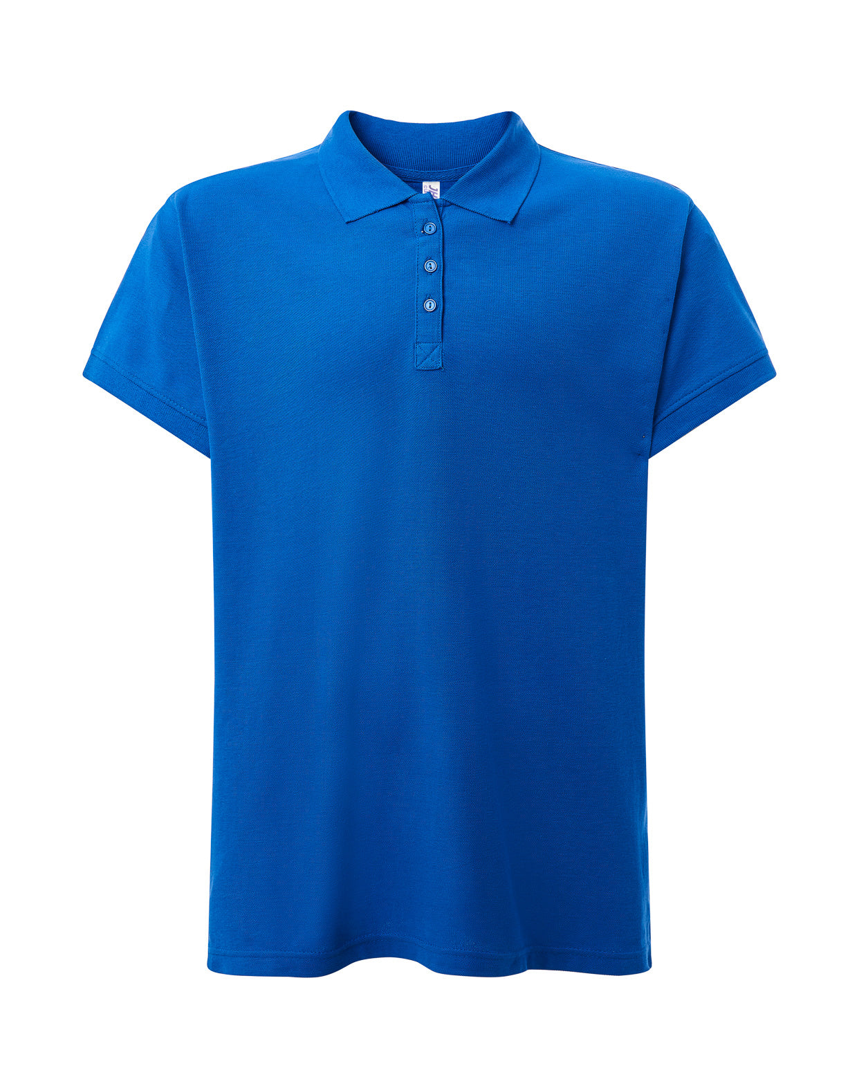 Curves Polo - Royal Blue