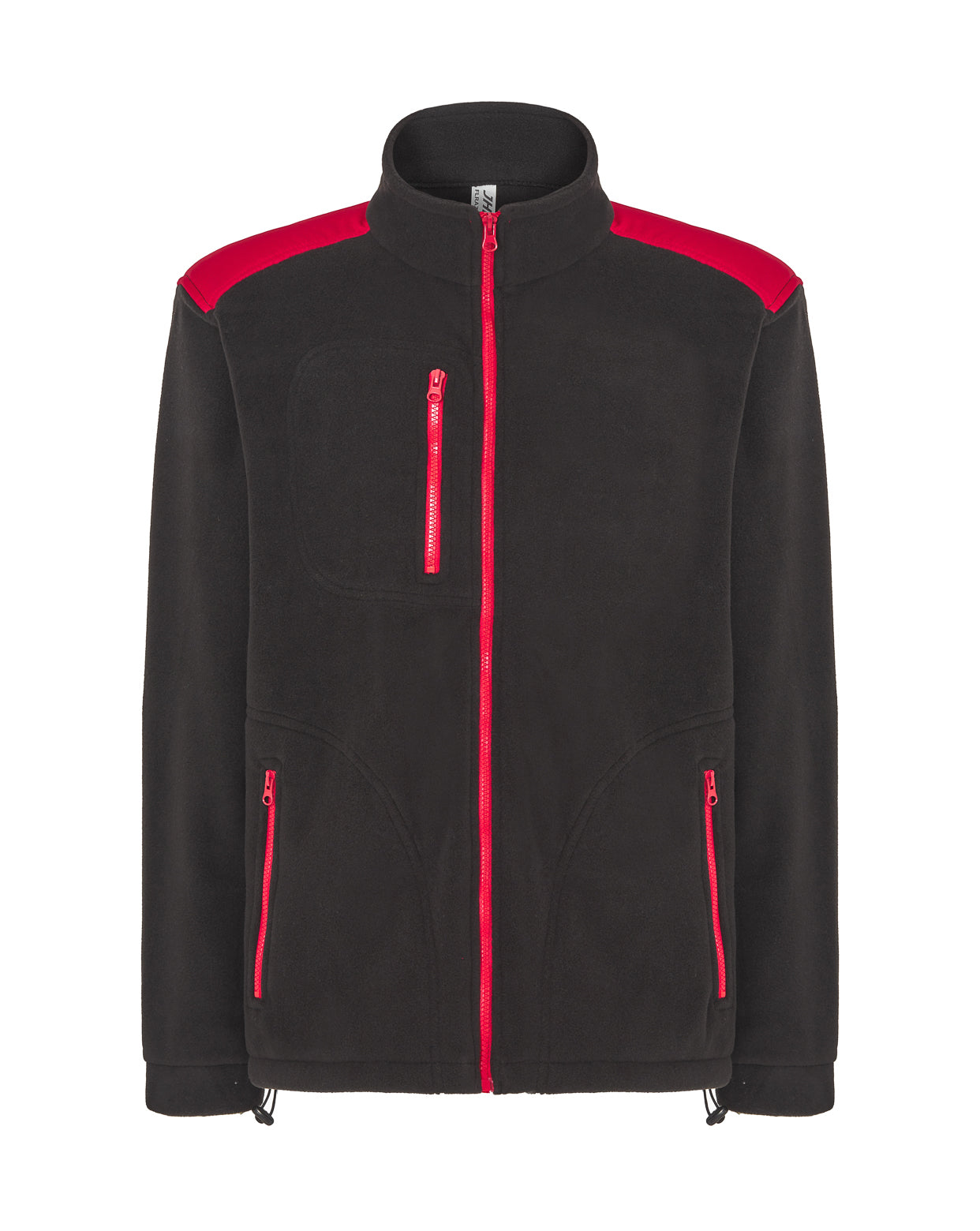 Polar Fleece 340 - Black/Red