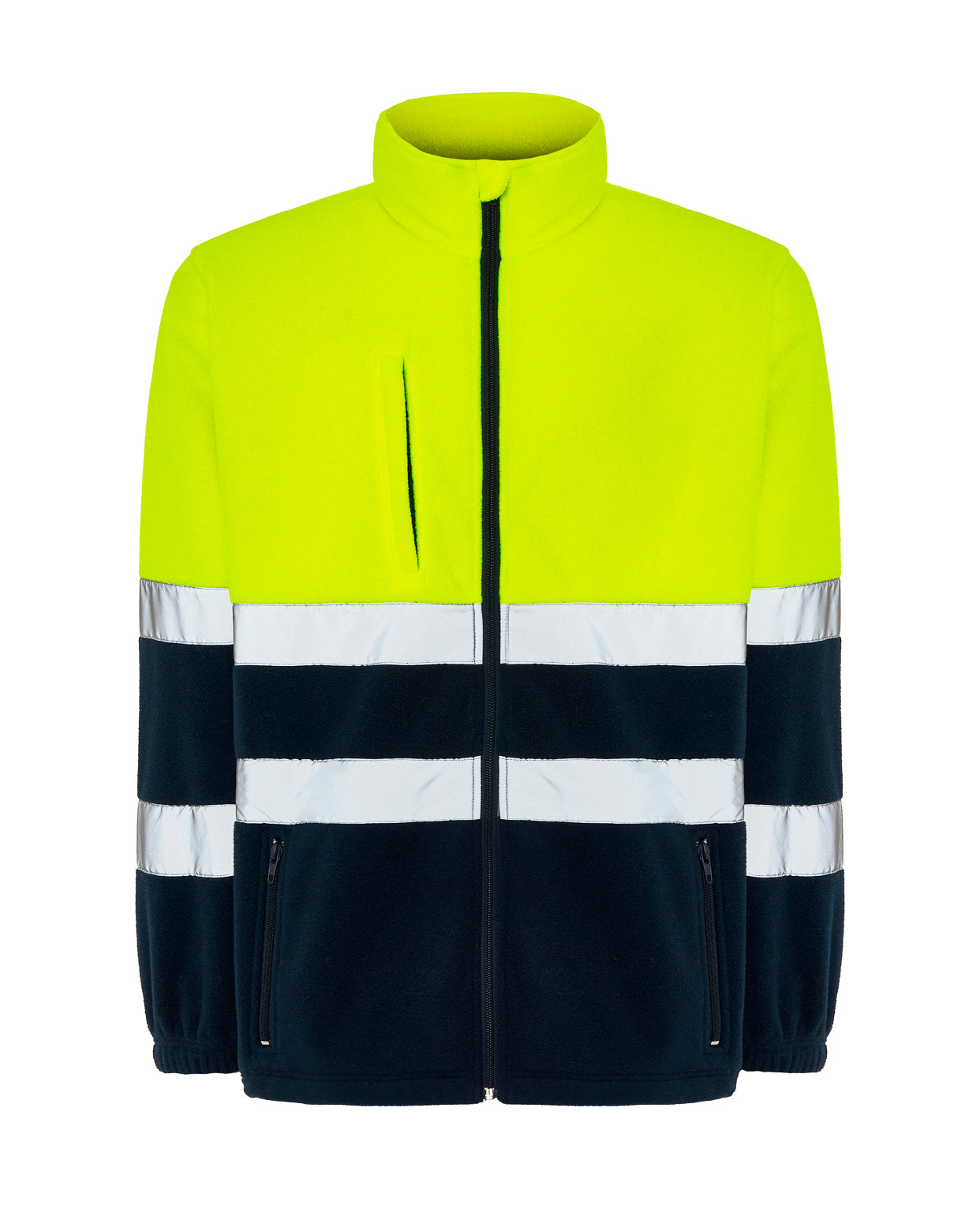 Chaqueta Polar - Navy / SunYelow Fluor