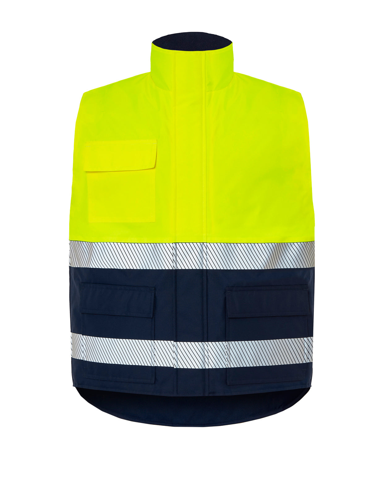 Chaleco acolchado - Navy / SunYelow Fluor