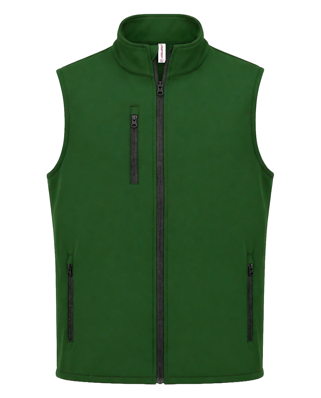 JT SOFTSHELL VEST - Bottle Green