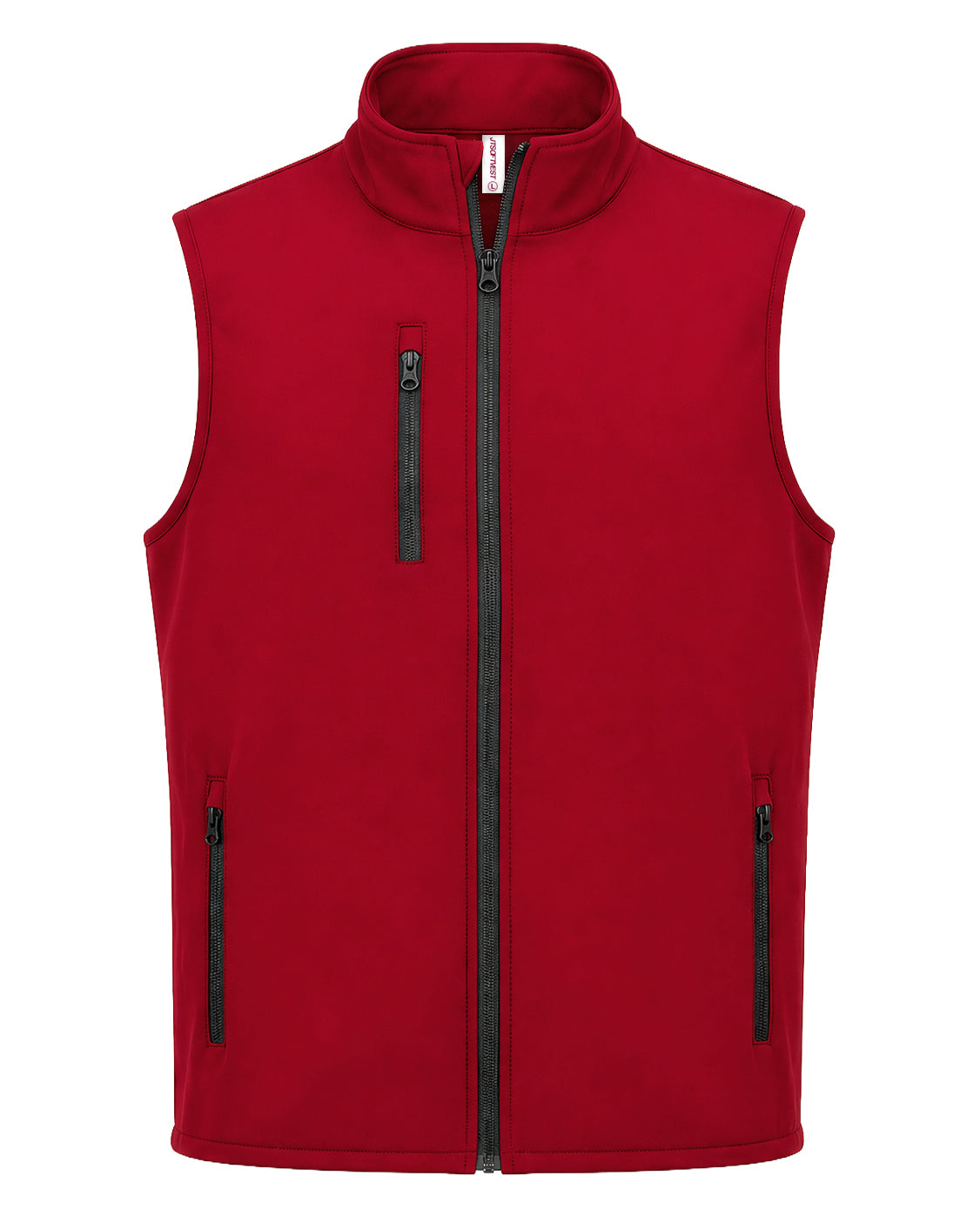 JT SOFTSHELL VEST - Red