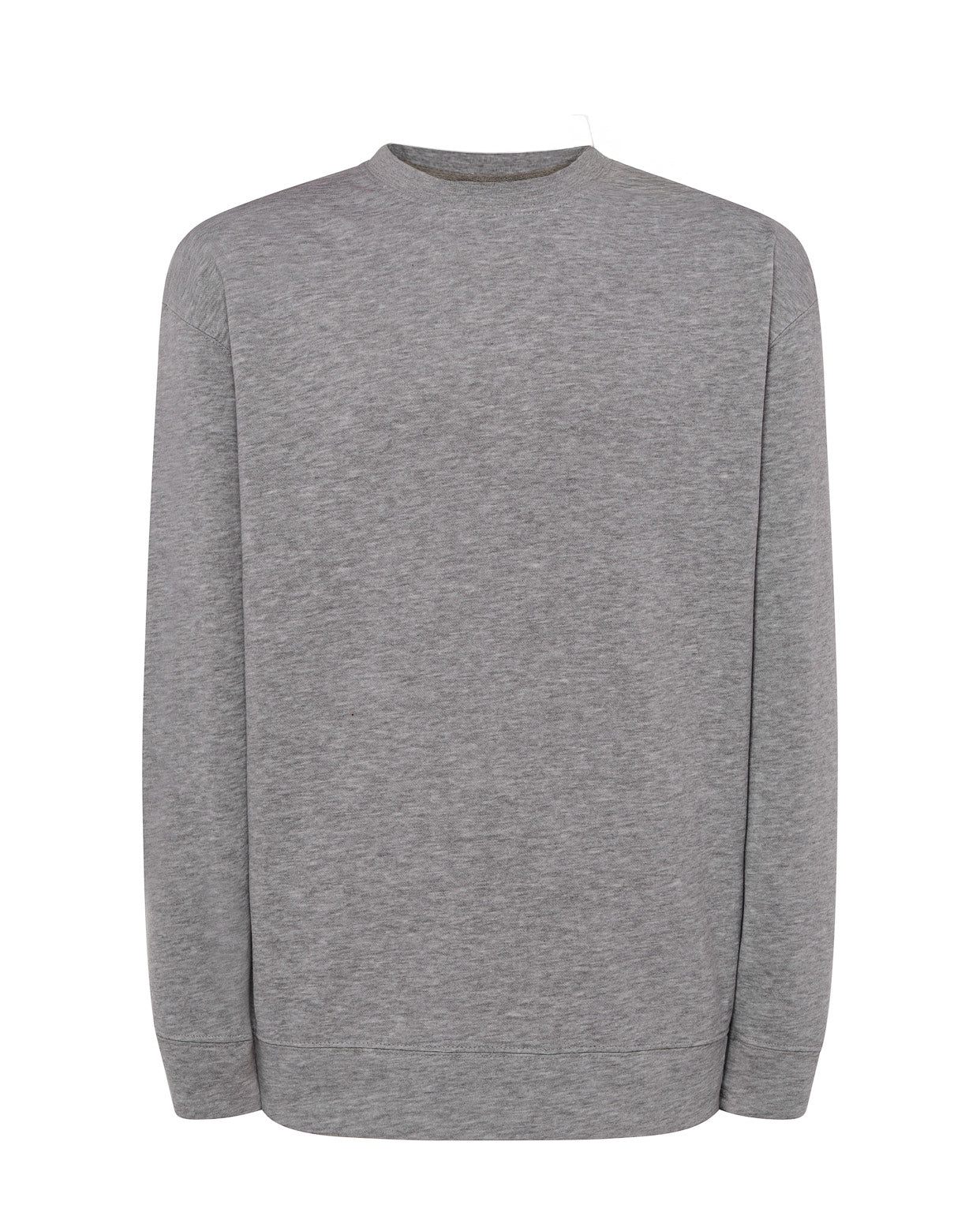 JT Sweatshirt Cr - Grey Melange