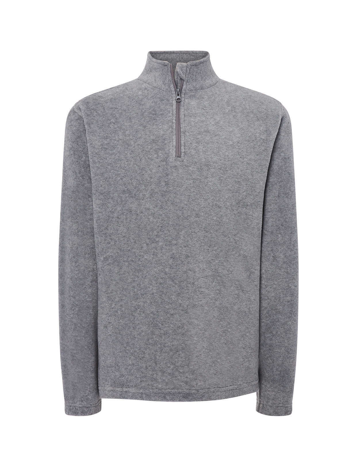 Micro Fleece Man - Grey Melange