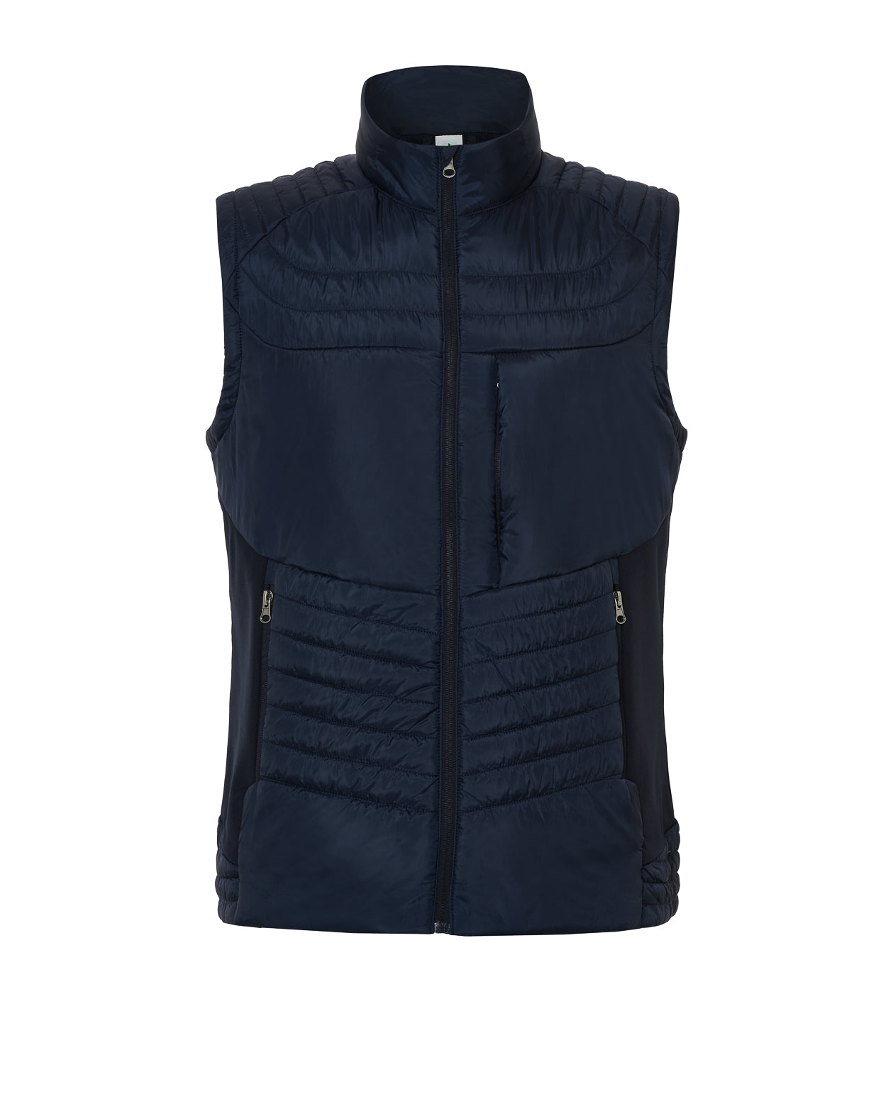 Padded Vest - Navy