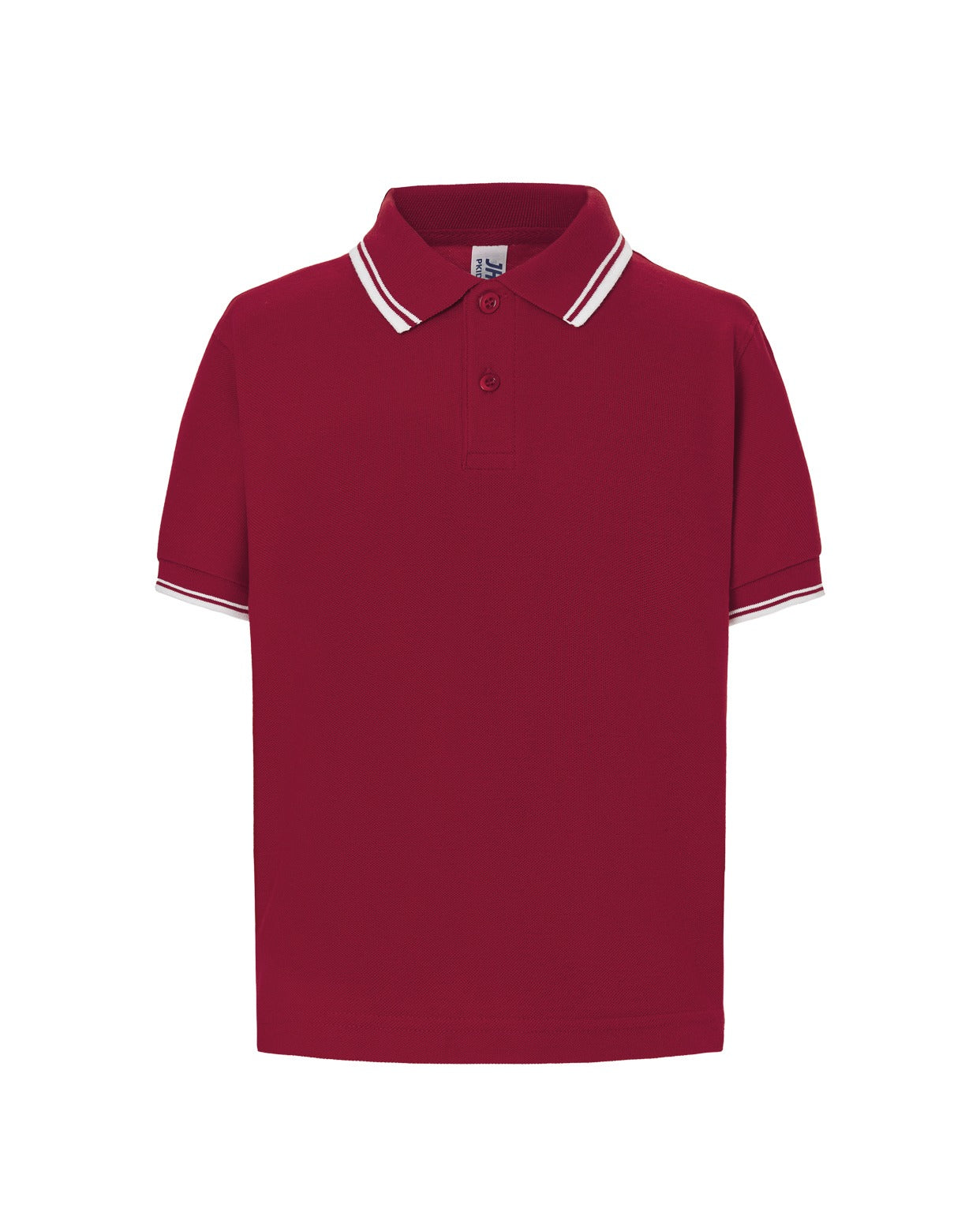 Polo Kid - Burgundy / White