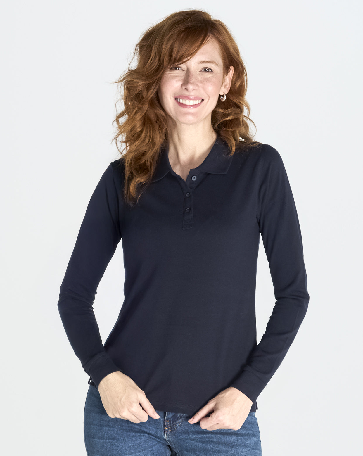 Regular Polo LS Lady