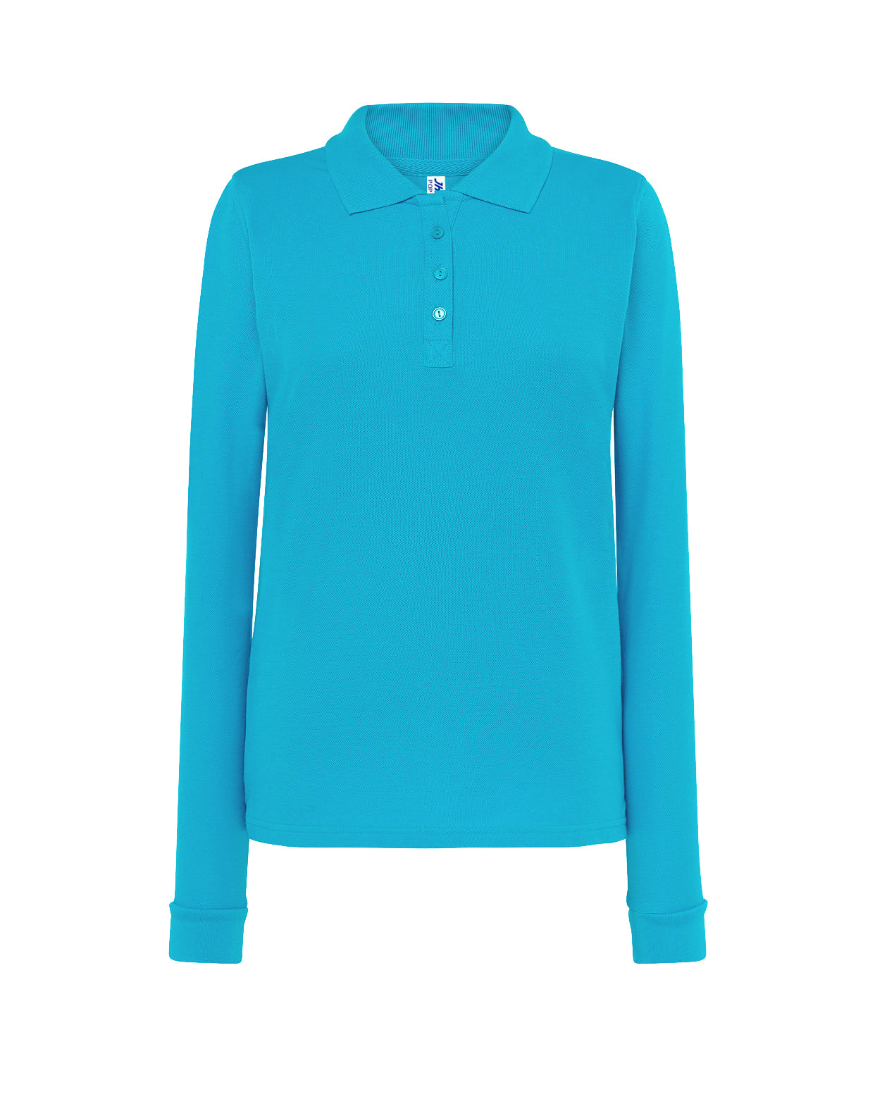 Regular Polo LS Lady - Turquoise
