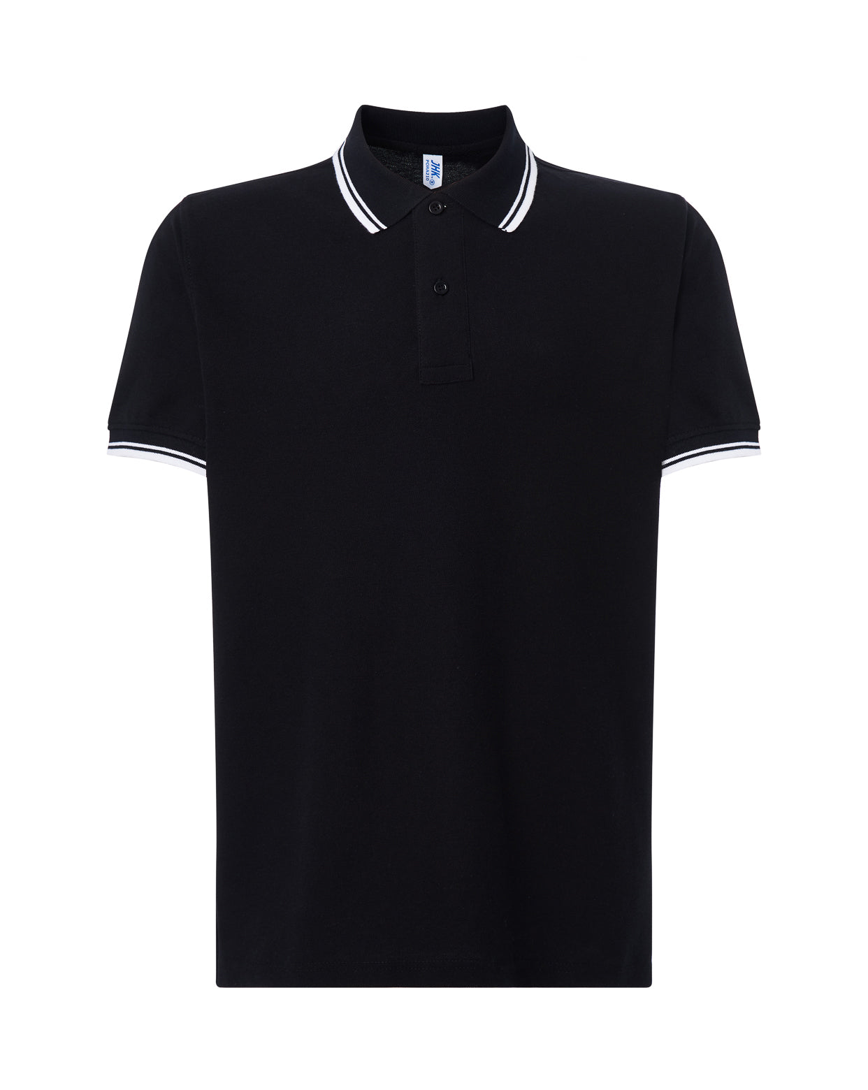 Regular Polo Man - Black / White