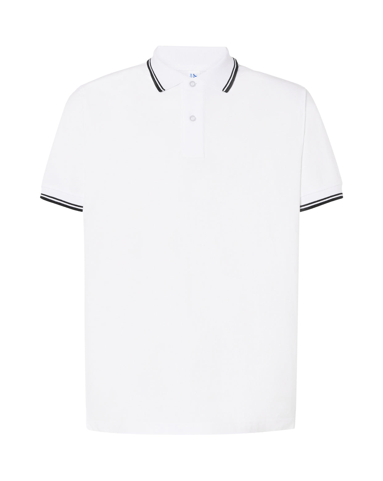 Regular Polo Man - White / Black