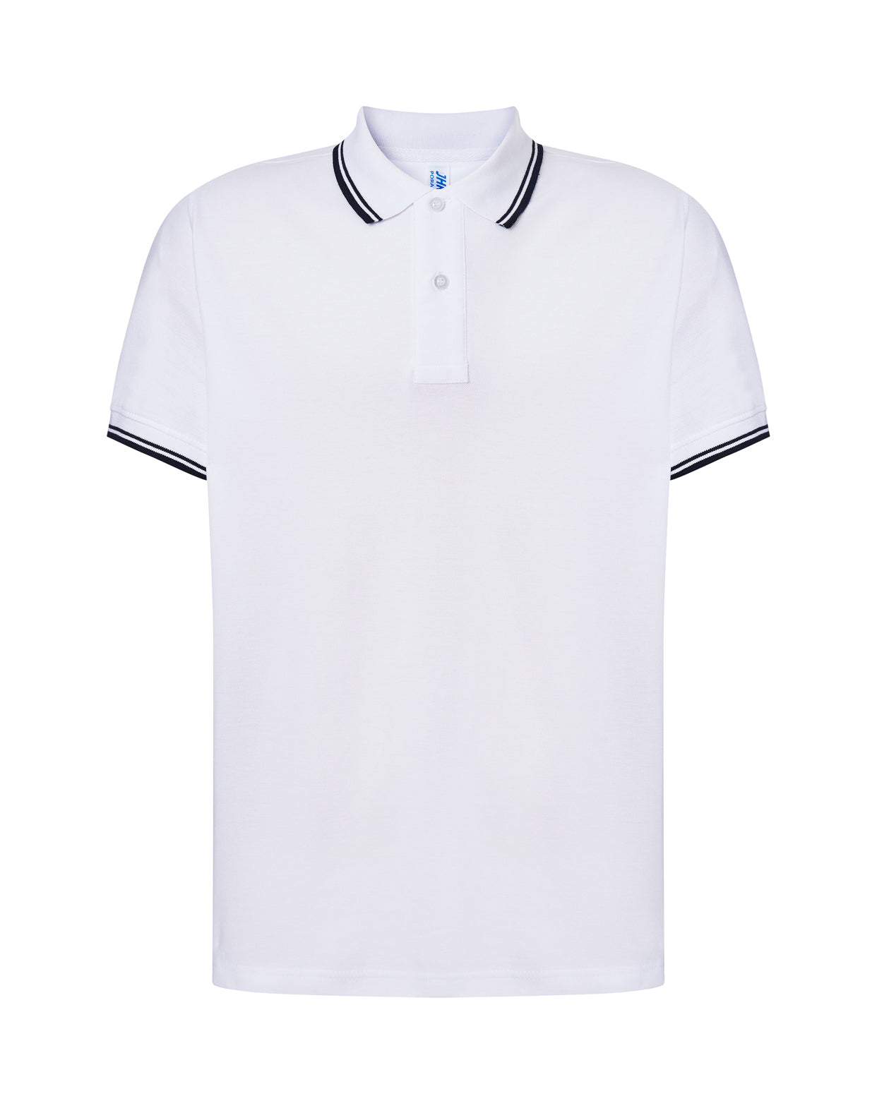 Regular Polo Man - White / Navy