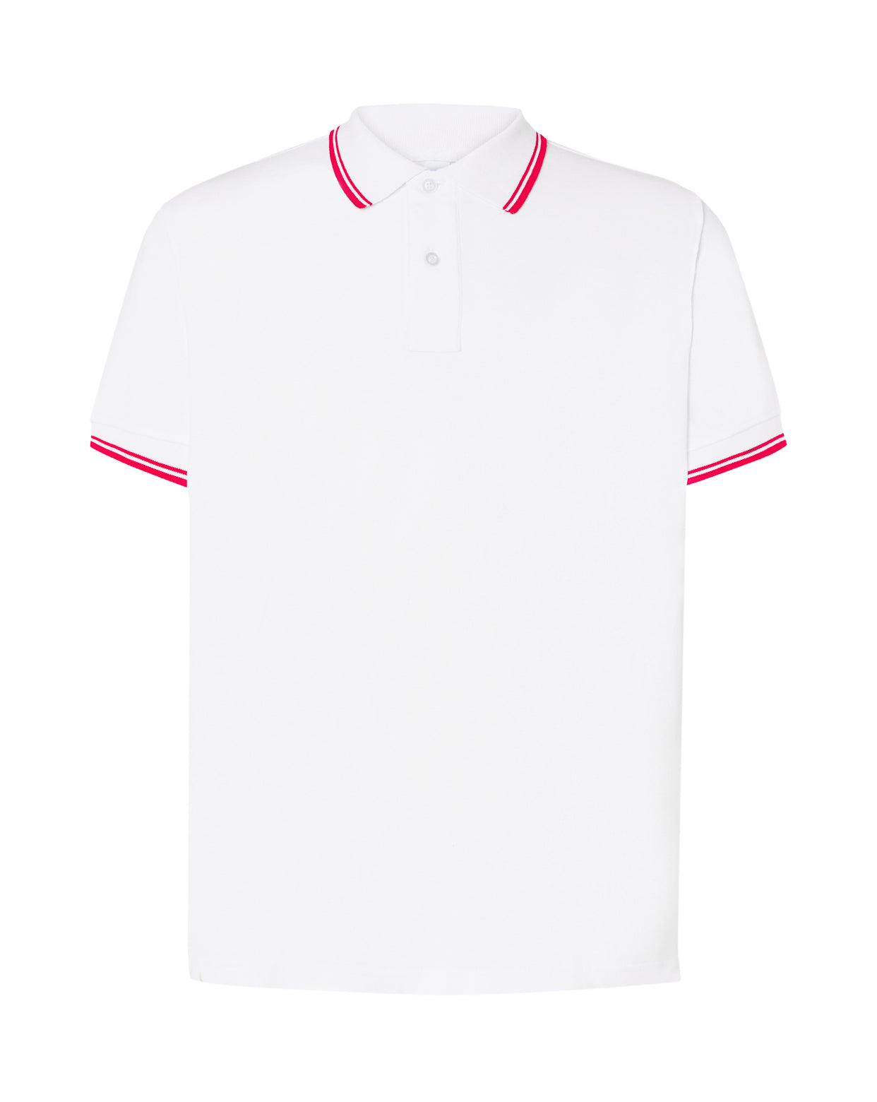 Regular Polo Man - White / Red