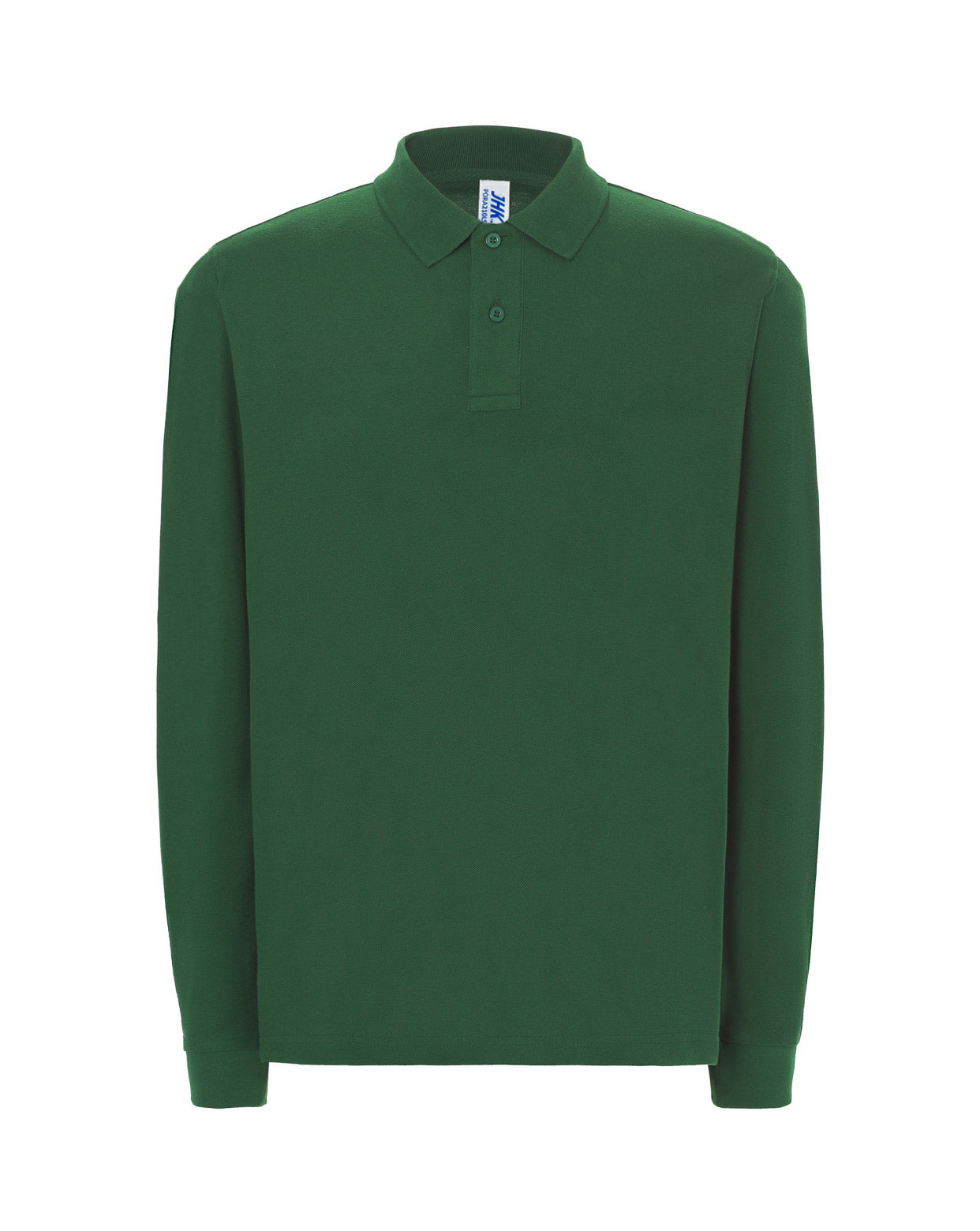 Regular Polo LS Man - Bottle Green