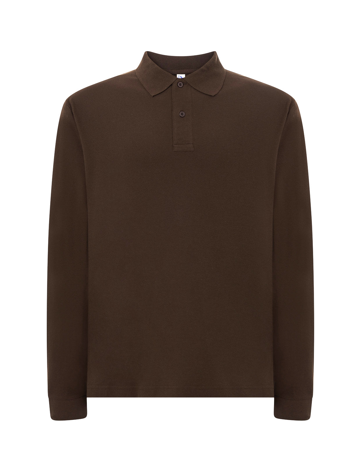 Regular Polo LS Man - Chocolate