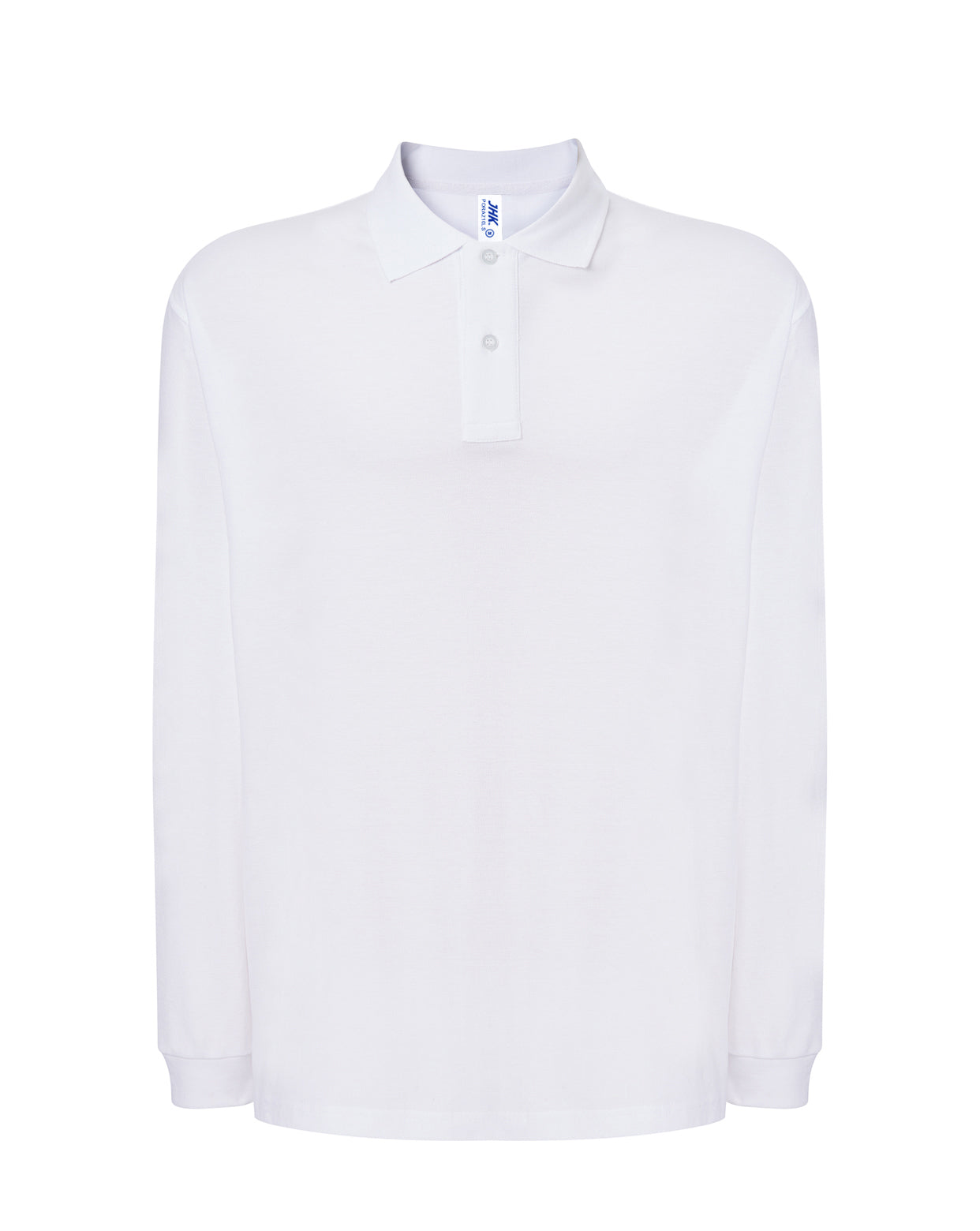 Regular Polo LS Man - White