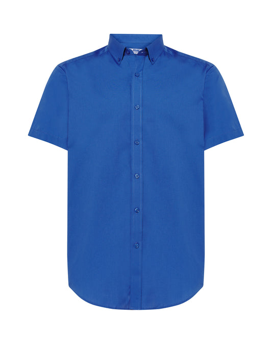 Casual & Business Ss Shirt Oxford - Royal Blue