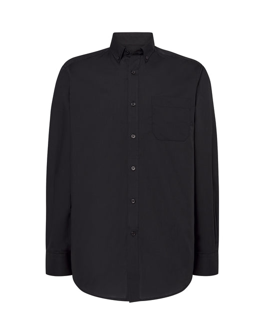 Casual & Business Shirt Popelin - Black