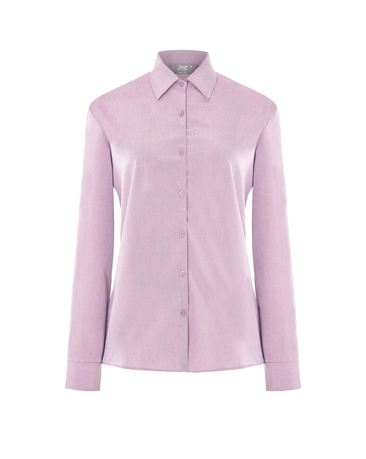 Lady Casual & Business Shirt Oxford - Burgundy