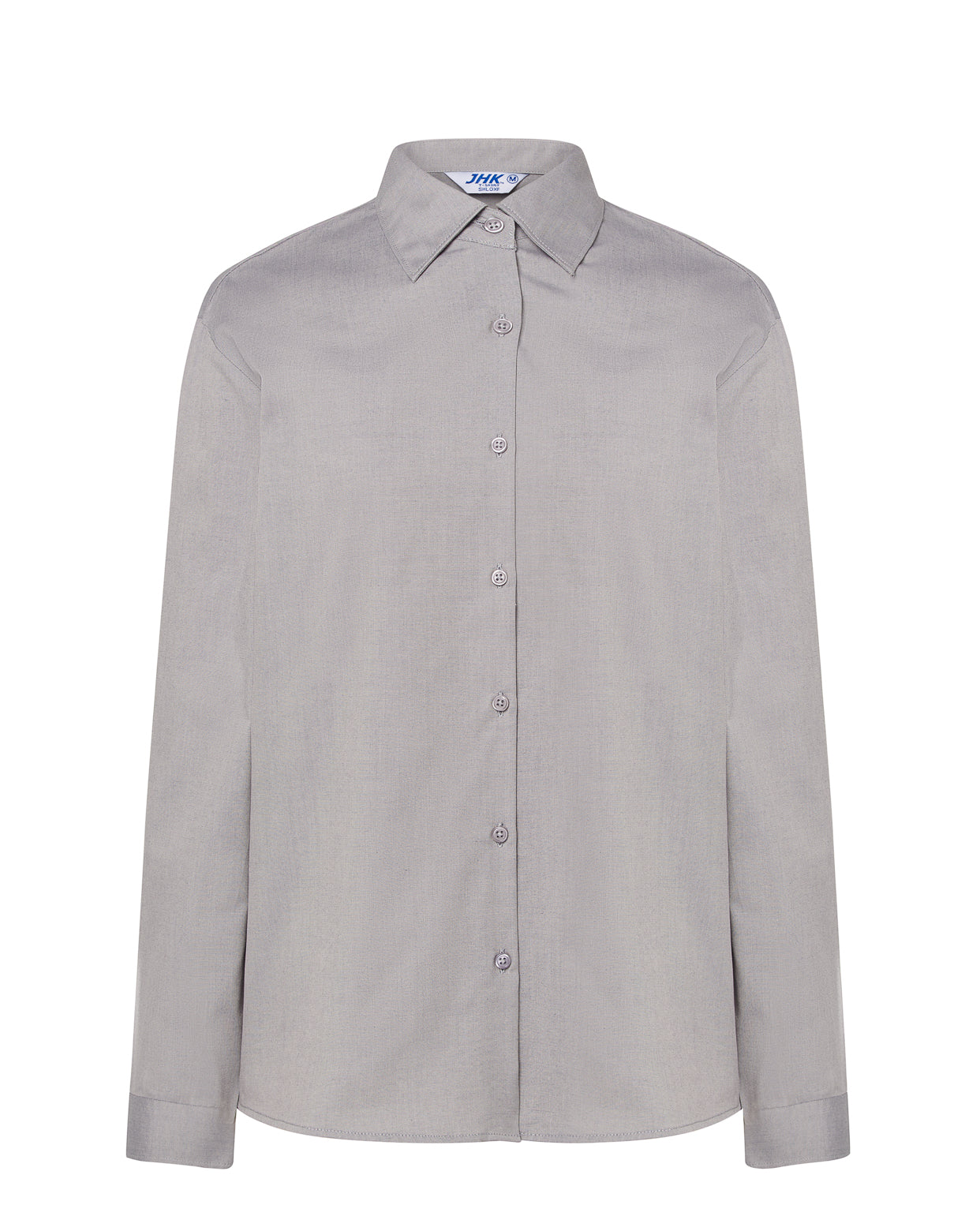 Lady Casual & Business Shirt Oxford - Silver