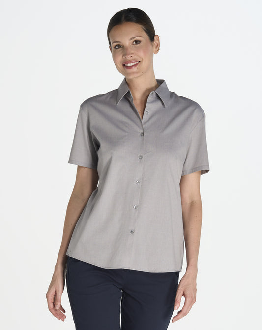 Lady Casual & Business Ss Oxford Shirt