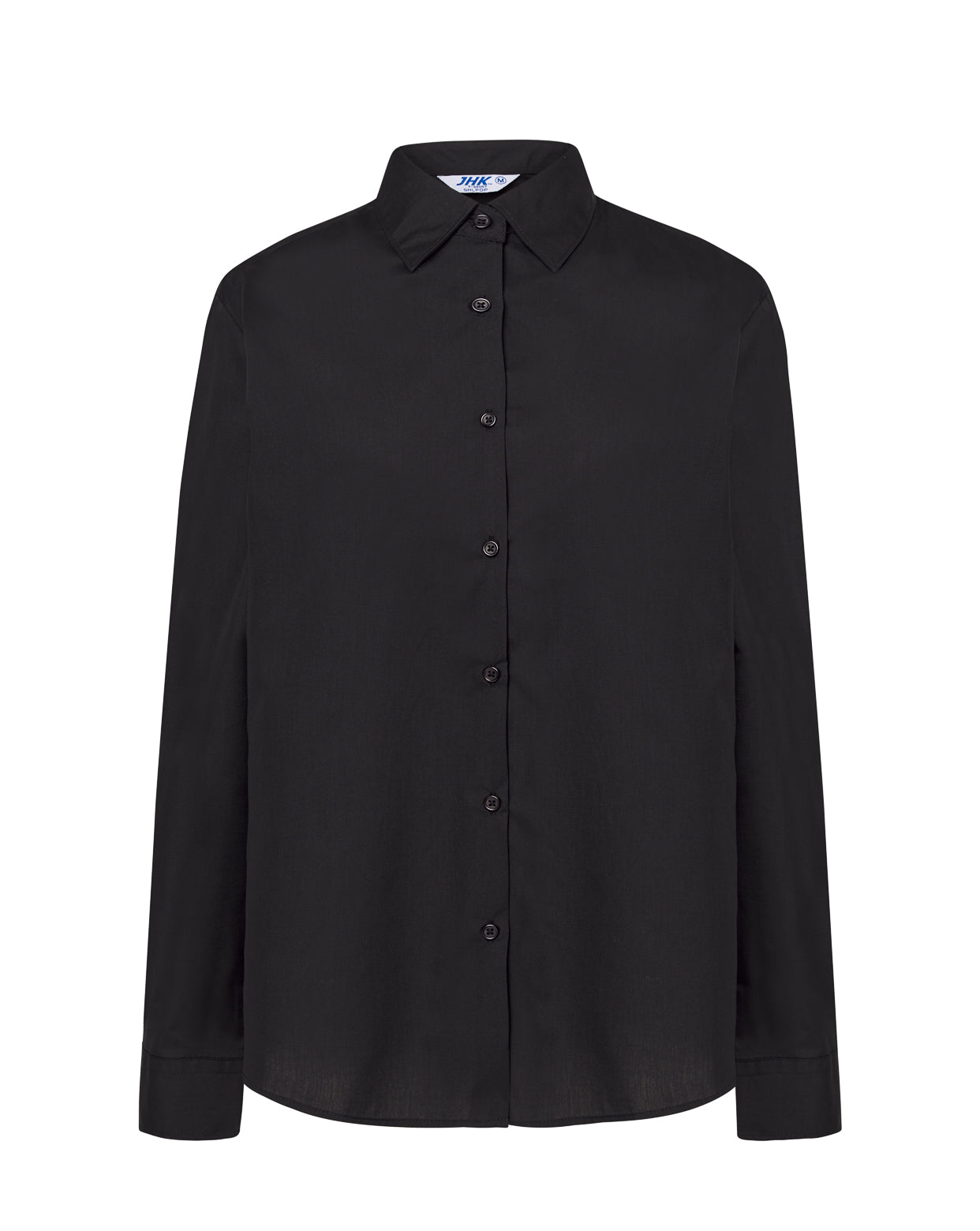 Casual & Business Shirt Lady Popelin - Black