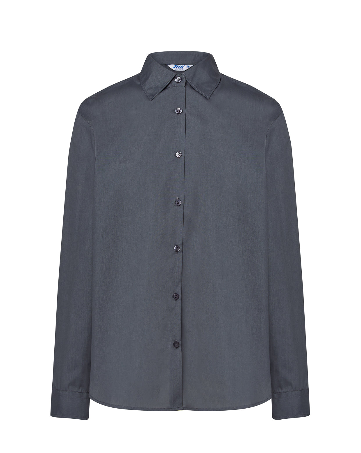 Casual & Business Shirt Lady Popelin - Grey