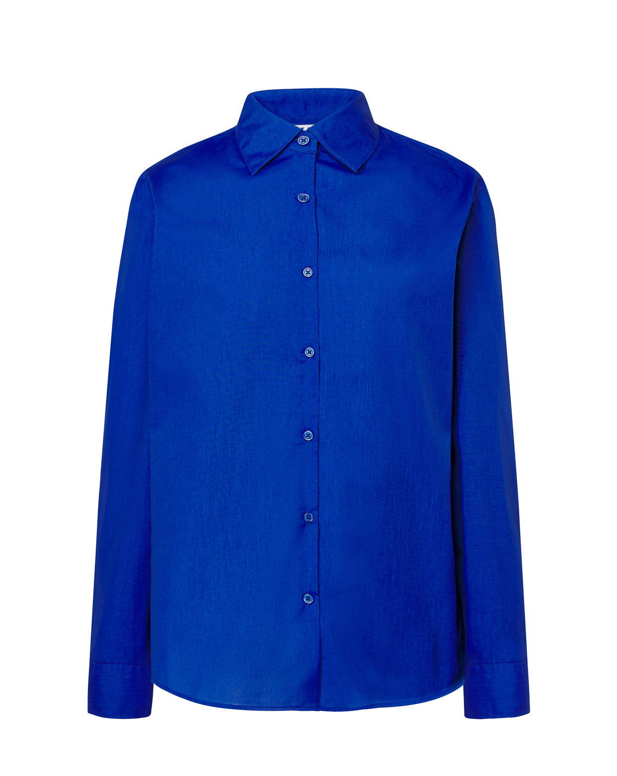 Casual & Business Shirt Lady Popelin - Royal Blue