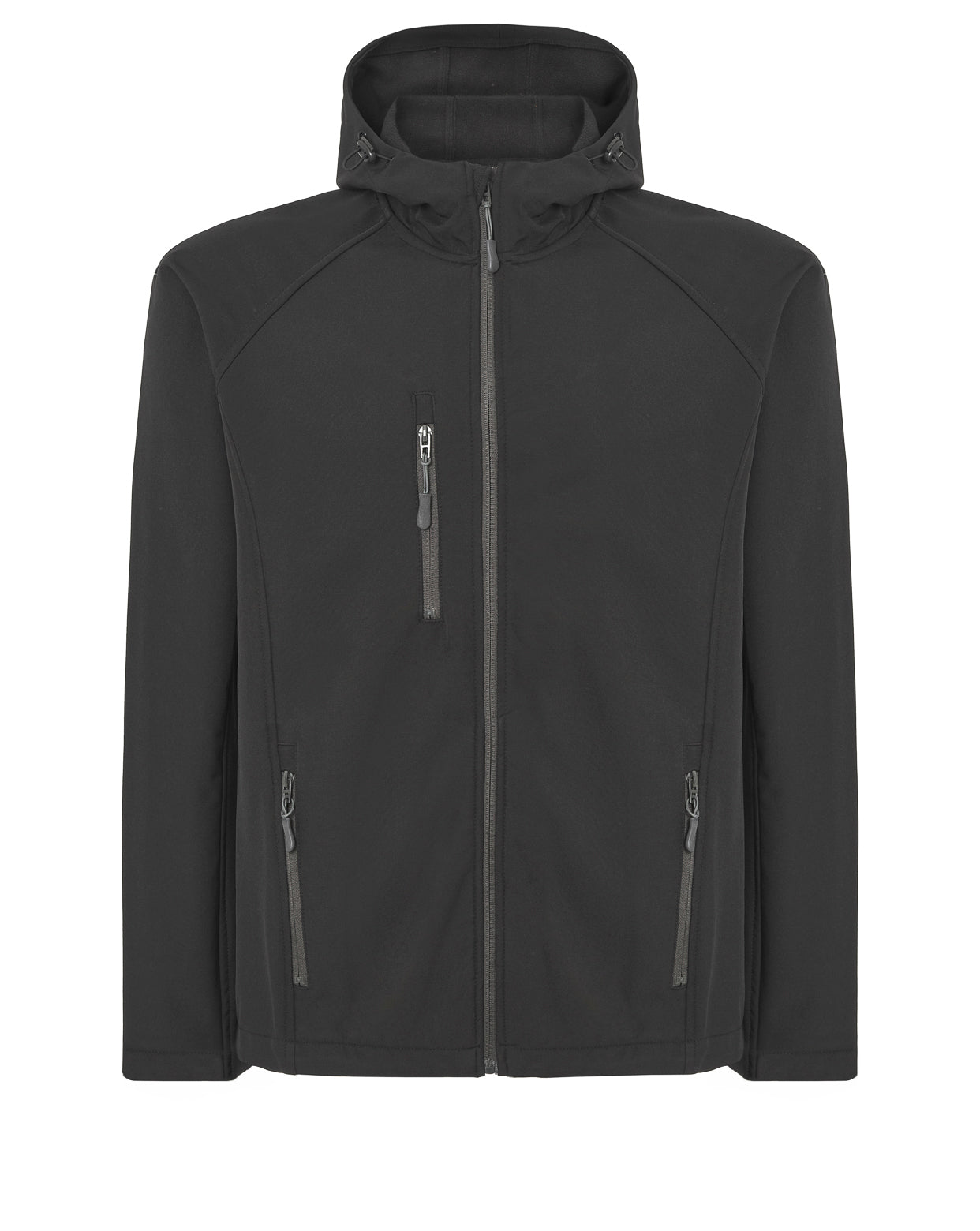Softshell Jacket Hooded - Black