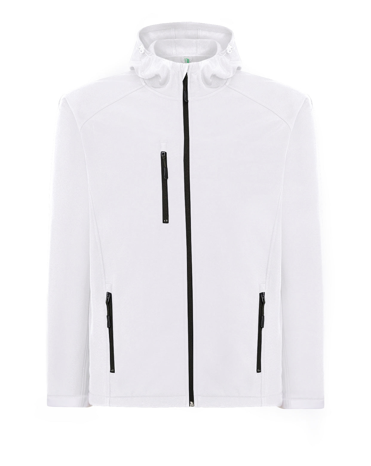 Softshell Jacket Hooded - White