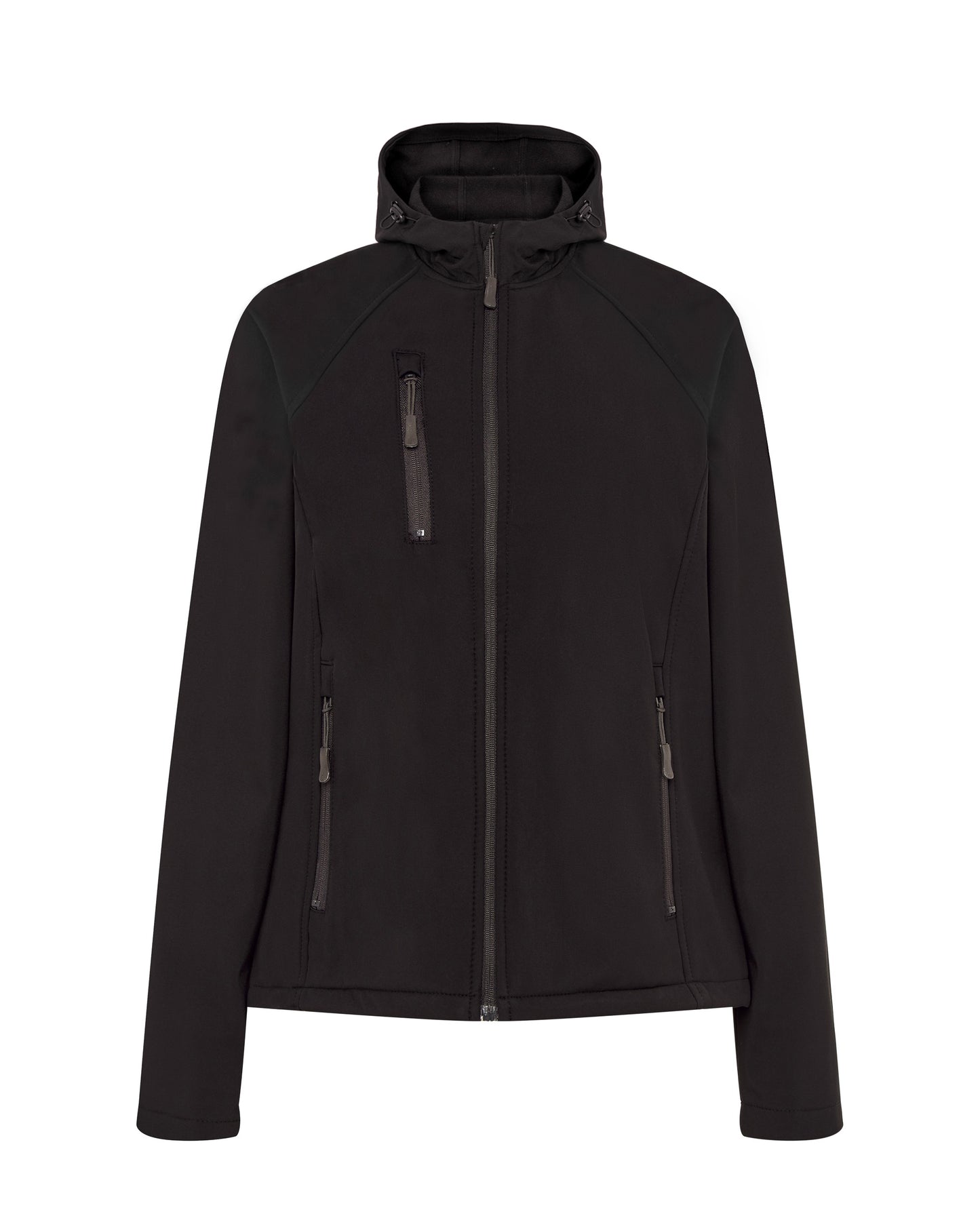 Softshell Jacket Hooded Lady - Black