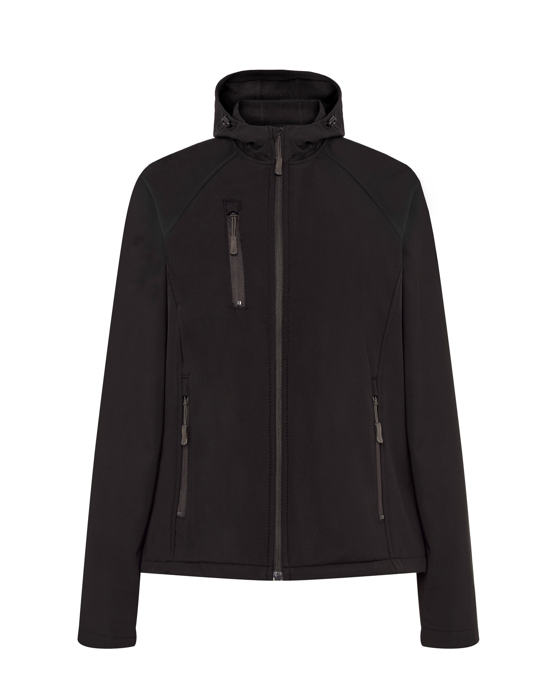 Softshell Jacket Hooded Lady - Black