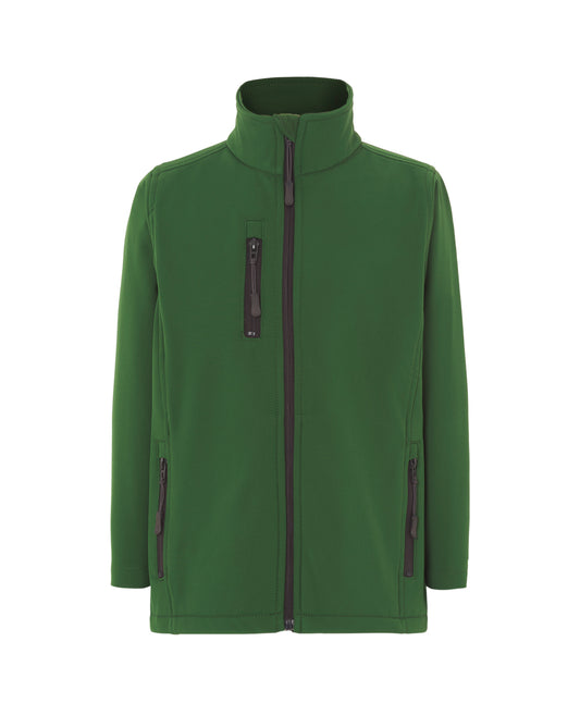 Softshell Jacket Kid - Bottle Green