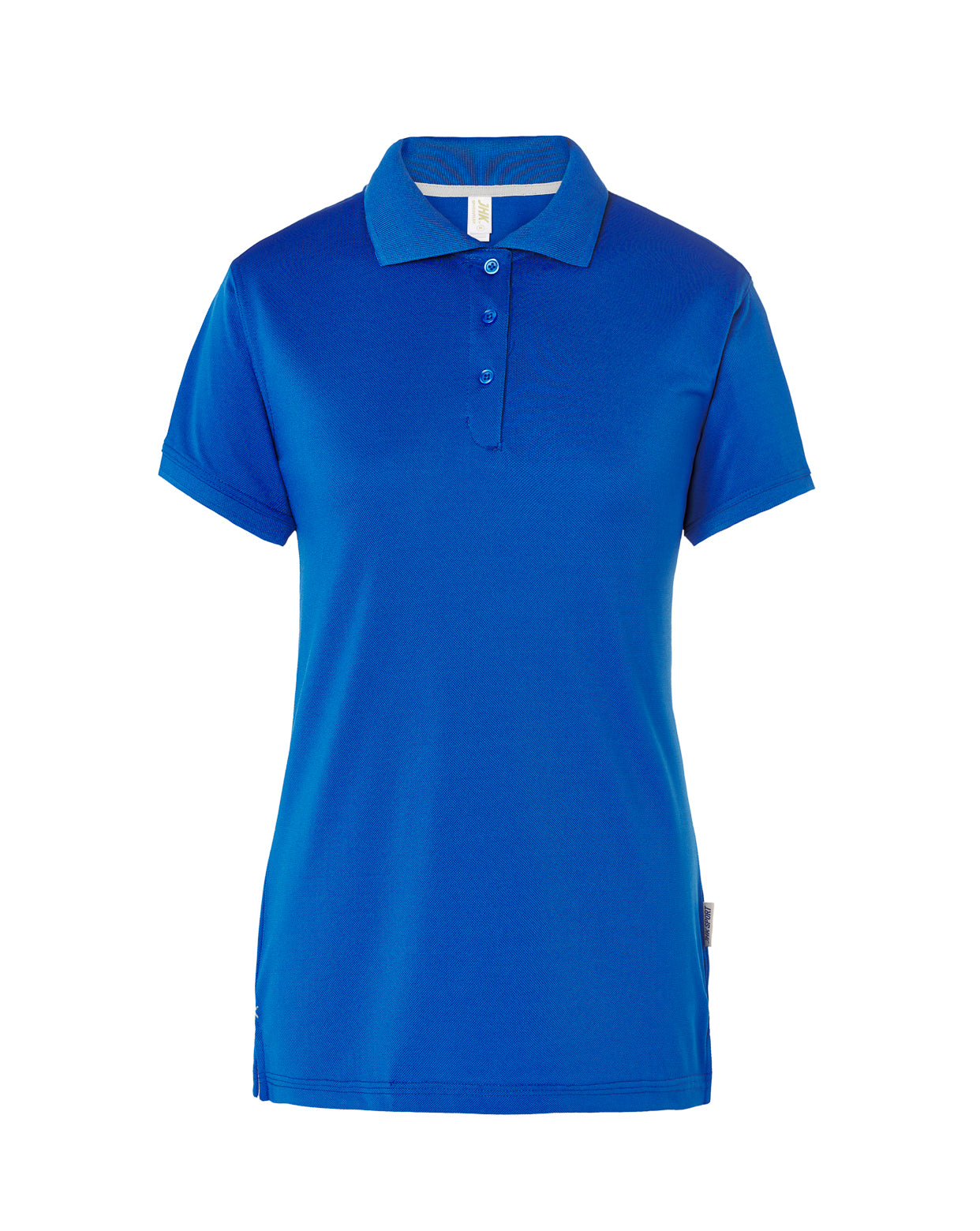 Heavy Pique Polo Lady - Royal Blue-Silver