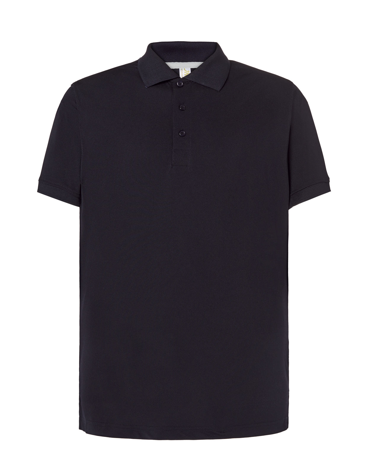 Heavy Pique Polo Man - Navy-Silver