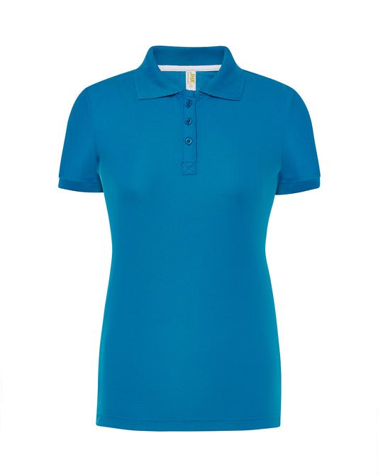 Pique Polo Lady - Aqua
