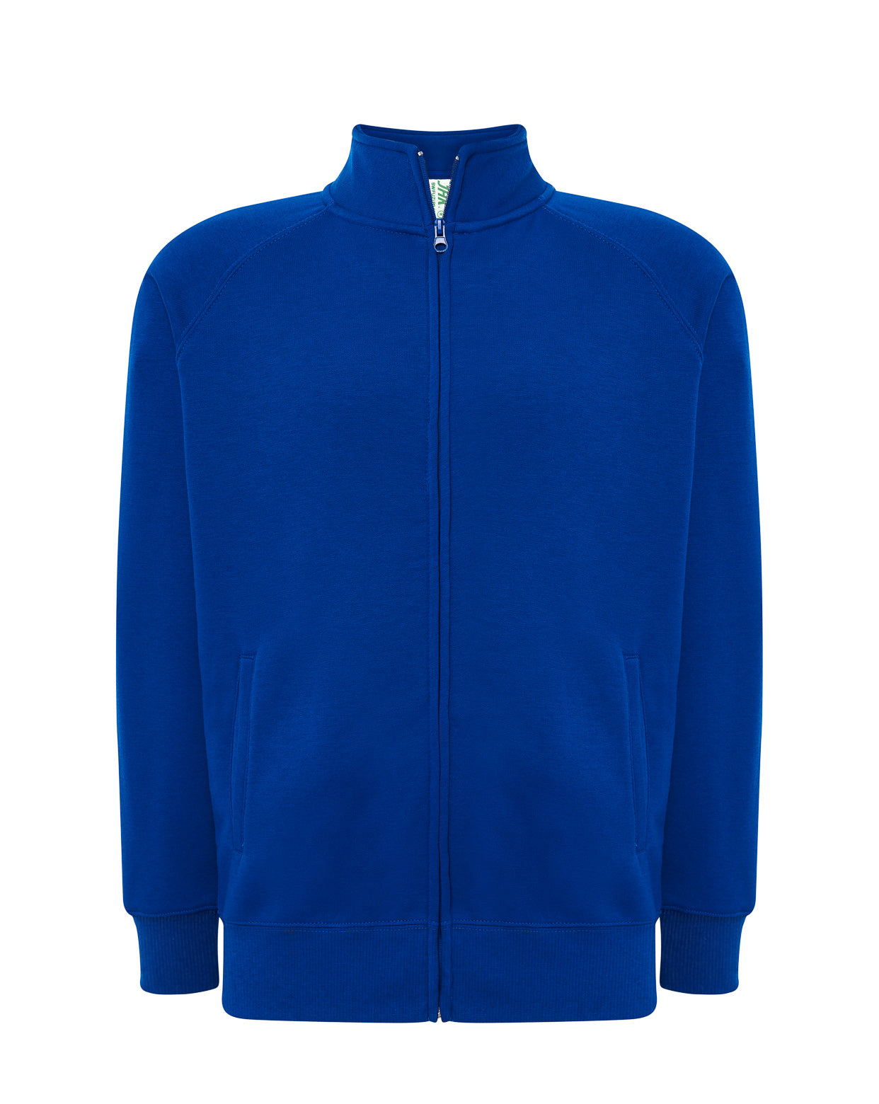 Full Zip French Terry Sweatshirt - Royal Blue