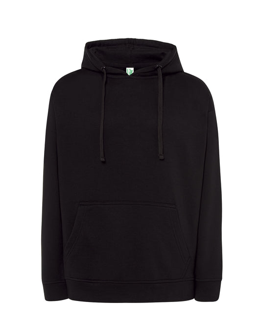 Kangaroo French Terry Sweatshirt - Black