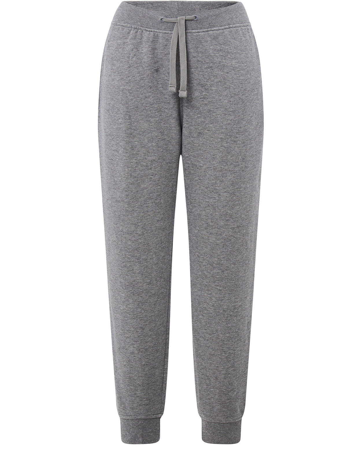Sweat Pants Cuff French Terry - Grey Melange